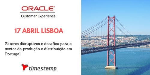 Evento em Lisboa Oracle Timestamp